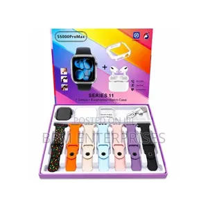 KIROTECH S5000 Pro Max Smart Watch 10 in 1 Set
