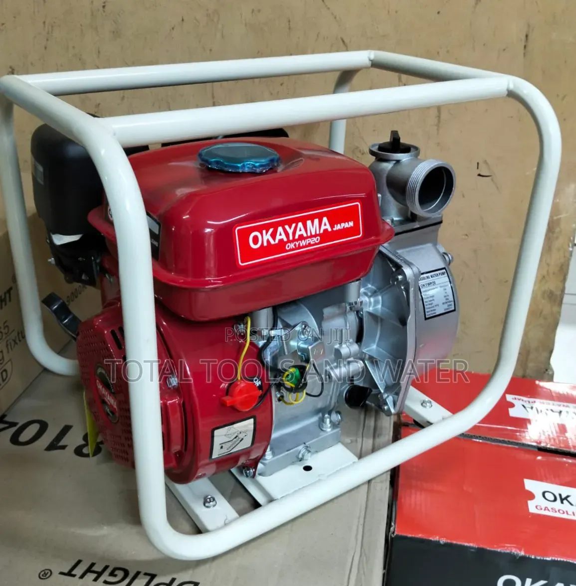 Yokohama High Pressure Gasoline Water Pump 7.5 HP Petrol Pump