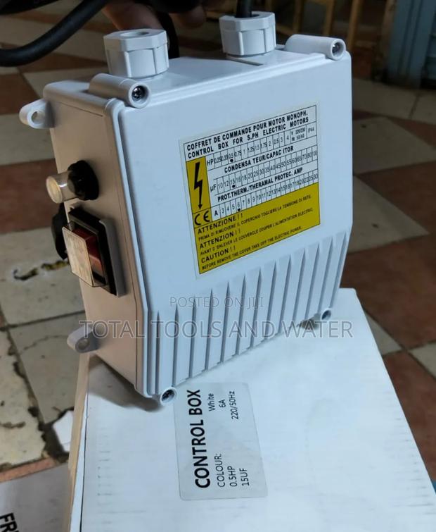New Universal Control Box for Submersible Pump 0.5 1 2 and 3 HP Pumps