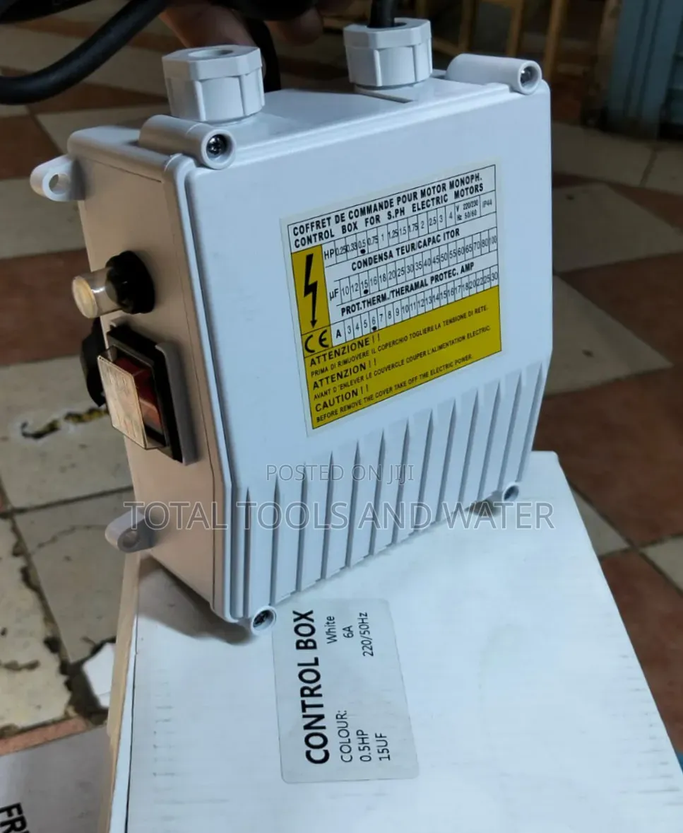 New Universal Control Box for Submersible Pump 0.5 1 2 and 3 HP Pumps