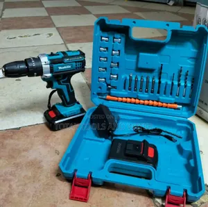 Gypsum Set Makita Cordless Drill 36 v 2 Battery Charger + FREE Bits
