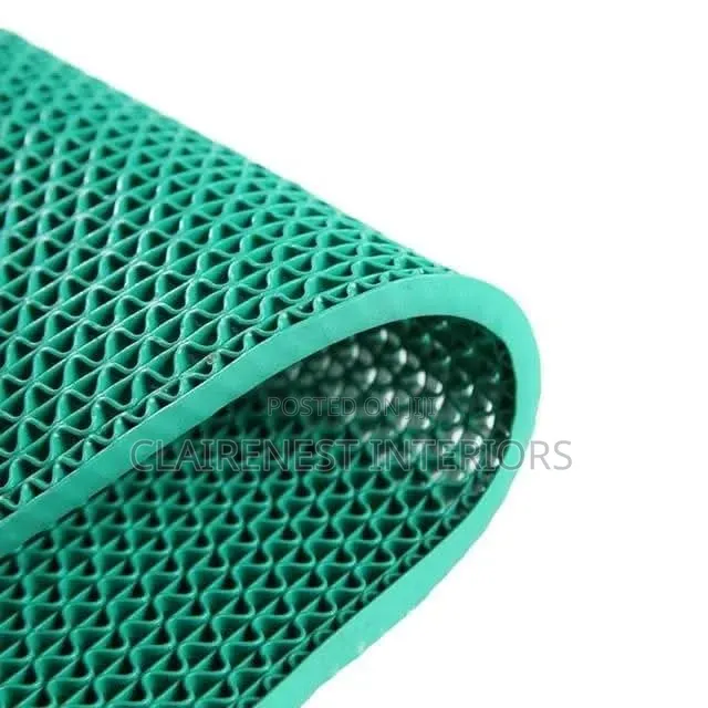 Comfort Underfoot With Added Safety Red and Green Perforated PVC