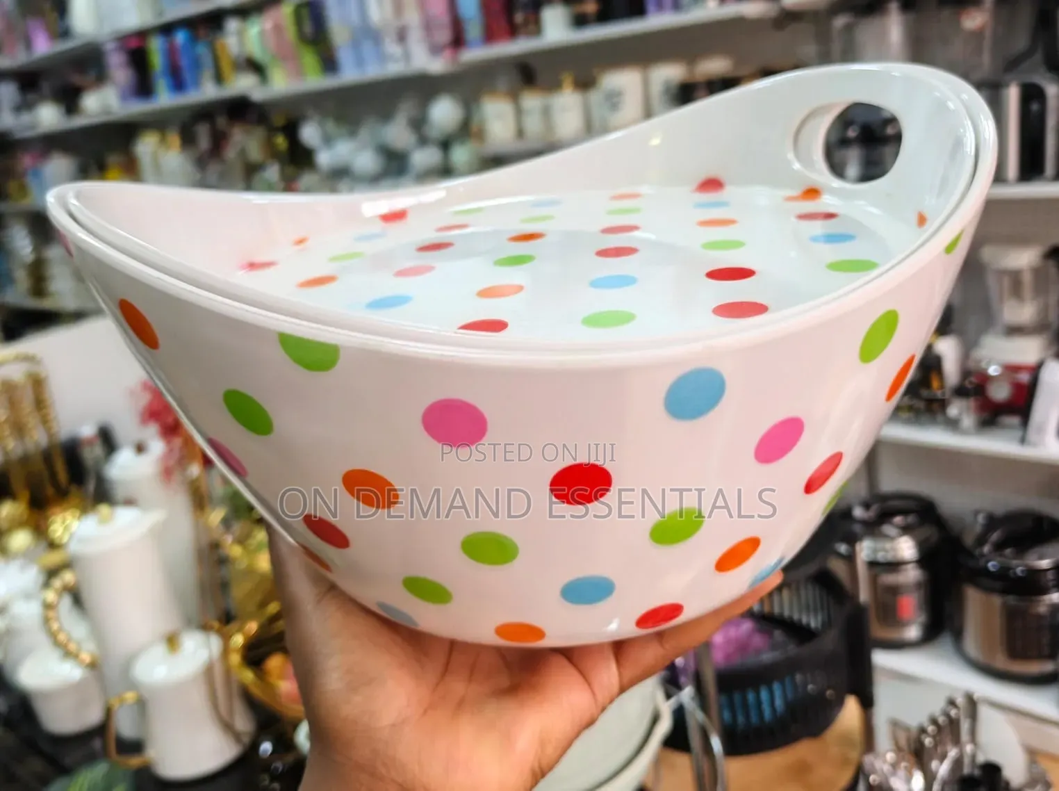 Colourful Melamine Bowls
Big Capacity:3liters.
Heavy Gauge