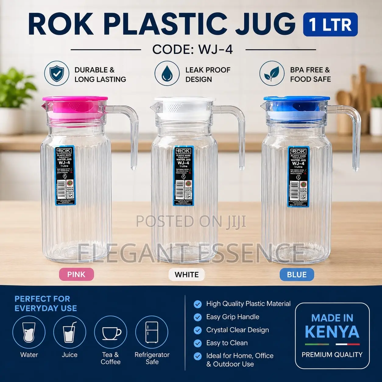 Plastic Jug 1 Litre