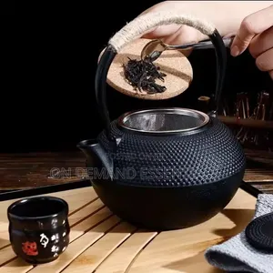 900ml Cast Iron Set Teapot Japanese Tea Tetsubin Pot Kettle