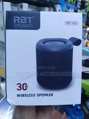 RBT H20 30W Portable Bluetooth Speaker, Black
