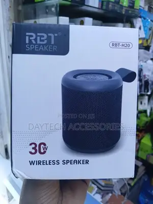 RBT H20 30W Portable Bluetooth Speaker, Black