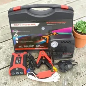 Quick Start 12V 99800mAh Emergency Car Jump Starter Air Compressor