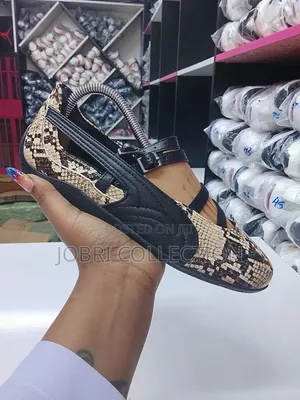 Ladies Puma Ballet Snake Skin Sneakers