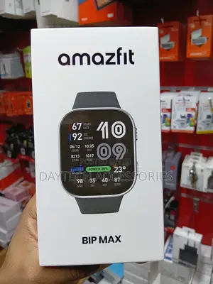 This Is an Amazfit Bip Max Smartwatch With 2.07-Inch AMOLED Display.