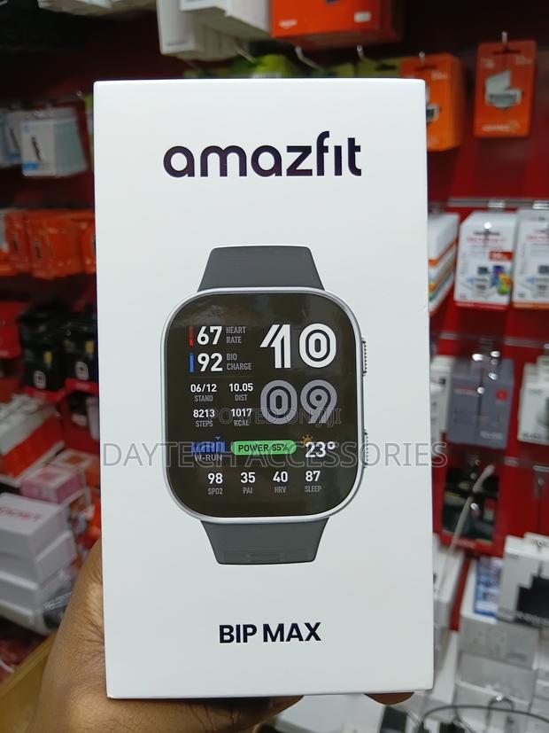 Amazfit Bip Max Smart Watch, 2.07" AMOLED Display, GPS, iOS/Android. - main view