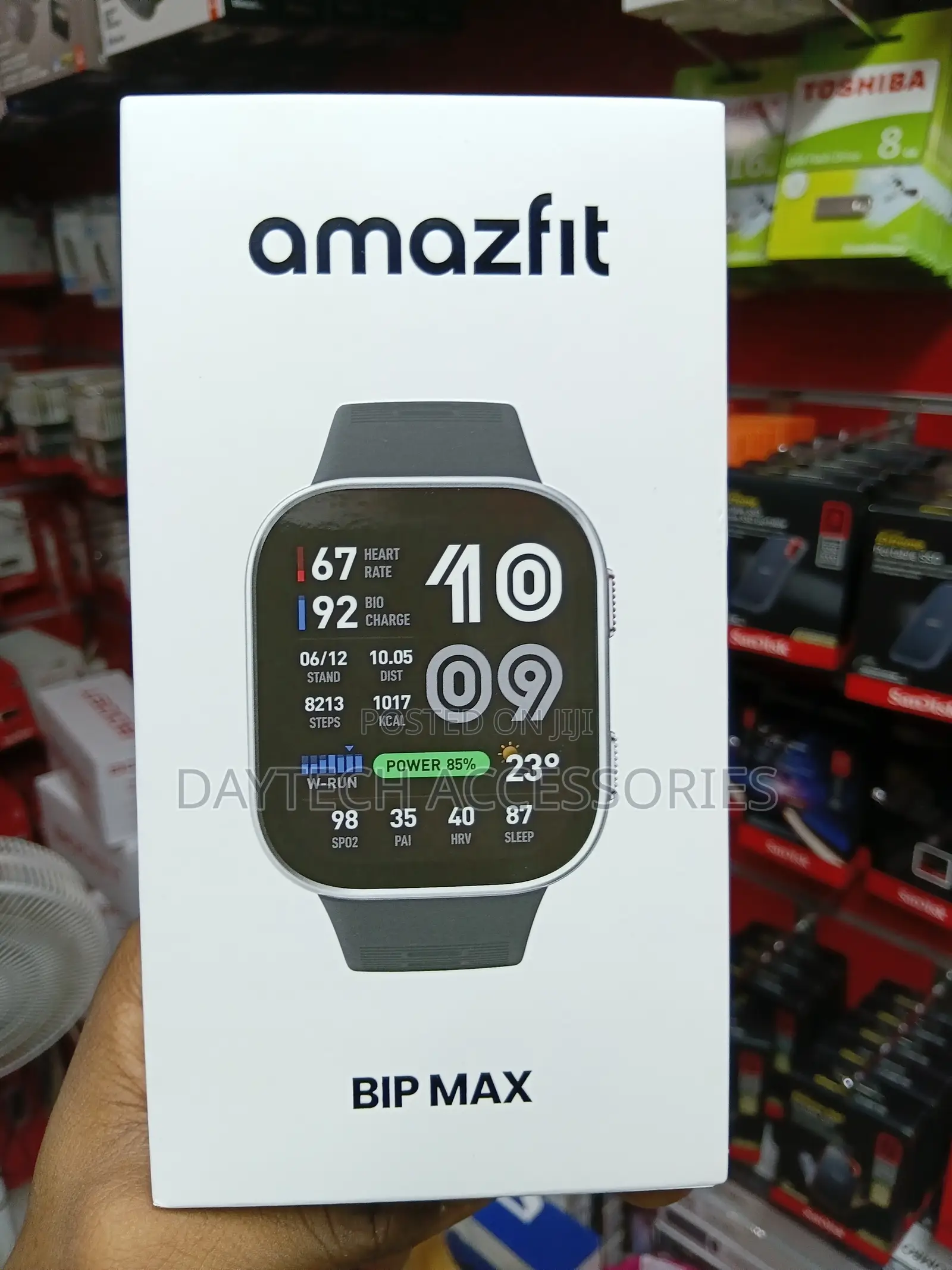 Amazfit Bip Max Smart Watch, 2.07" AMOLED Display, GPS, iOS/Android.