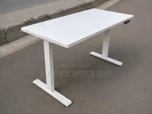 Adjustable Table;White Electric Height Adjustable Desk