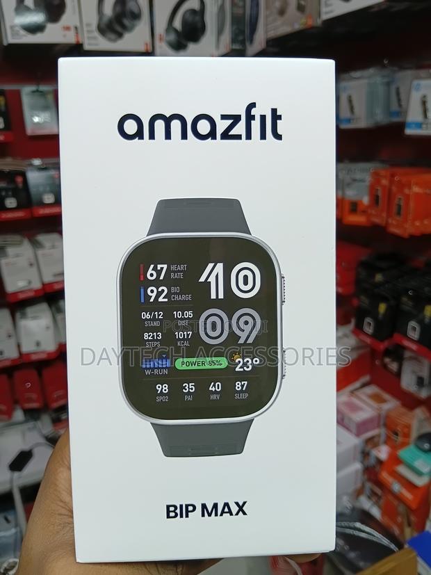 Amazfit BIP Max Smartwatch - Black - thumbnail 3