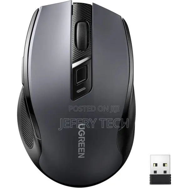 Ugreen Wireless Ergonomic Silent Mouse 2.4G Wireless Bluetooth - Ma