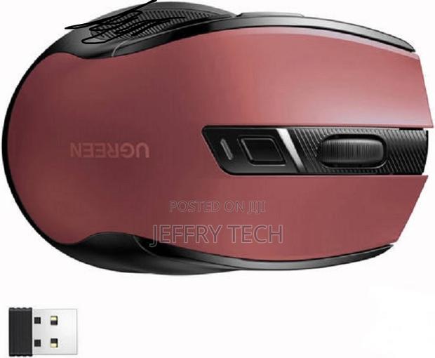 Ugreen Wireless Ergonomic Silent Mouse 2.4G Wireless Bluetooth - Mar