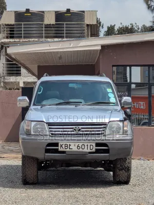 Toyota Land Cruiser Prado 2002 Silver