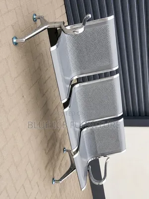 Waiting Chair;3 Seater Metallic Waiting Chair