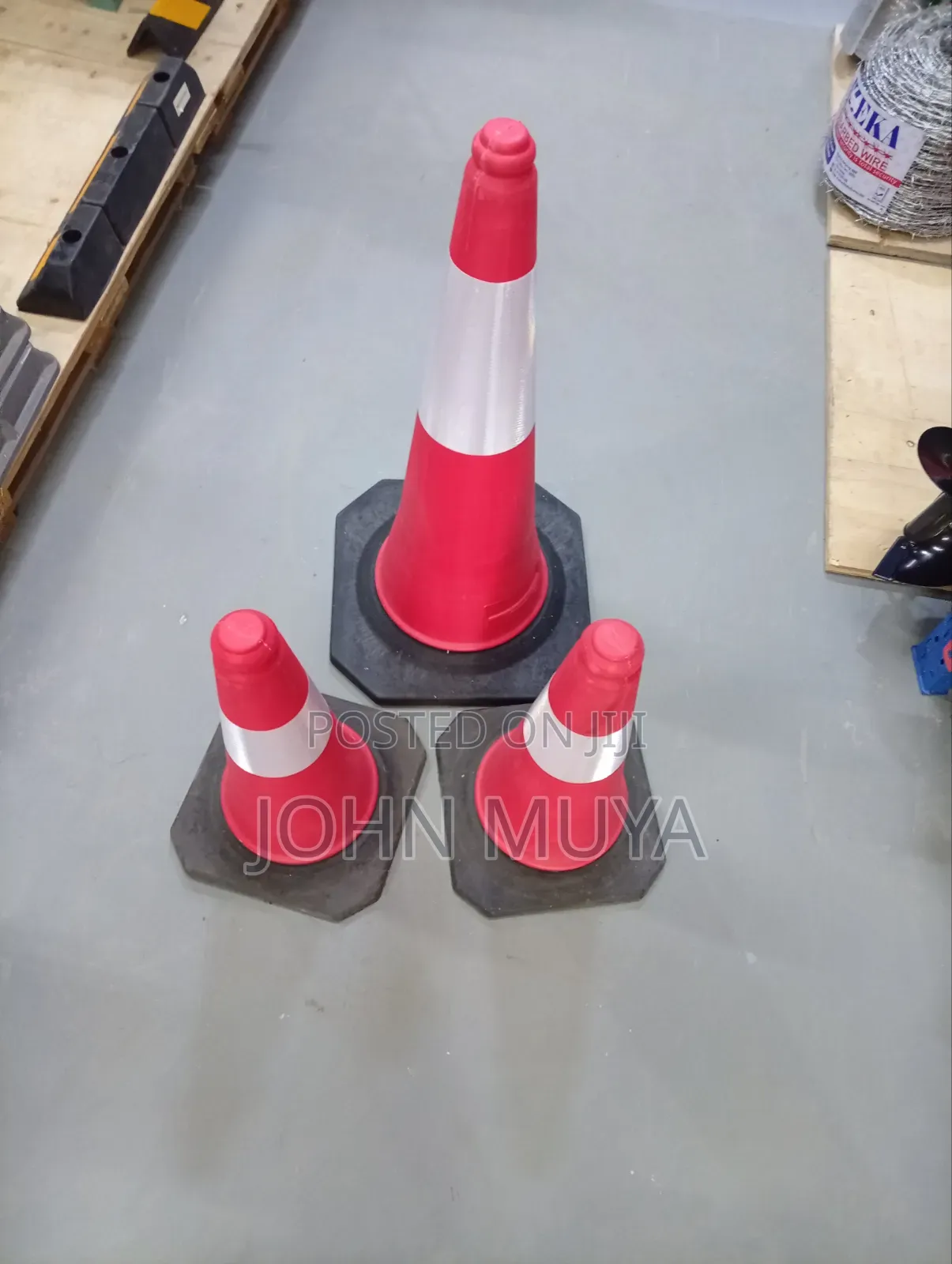Road Safety Cones All Sizes 50cm & 75cm.