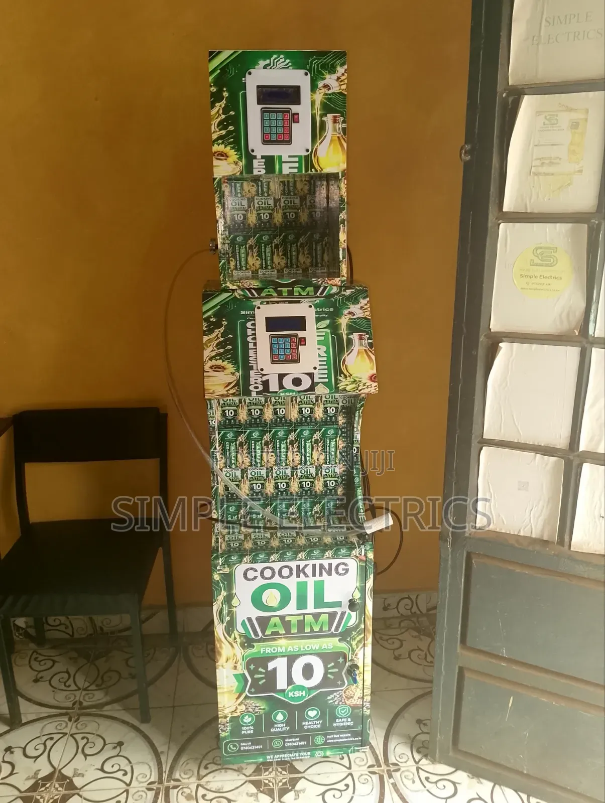 Salad /Cooking Oil ATM Table Top and Portable