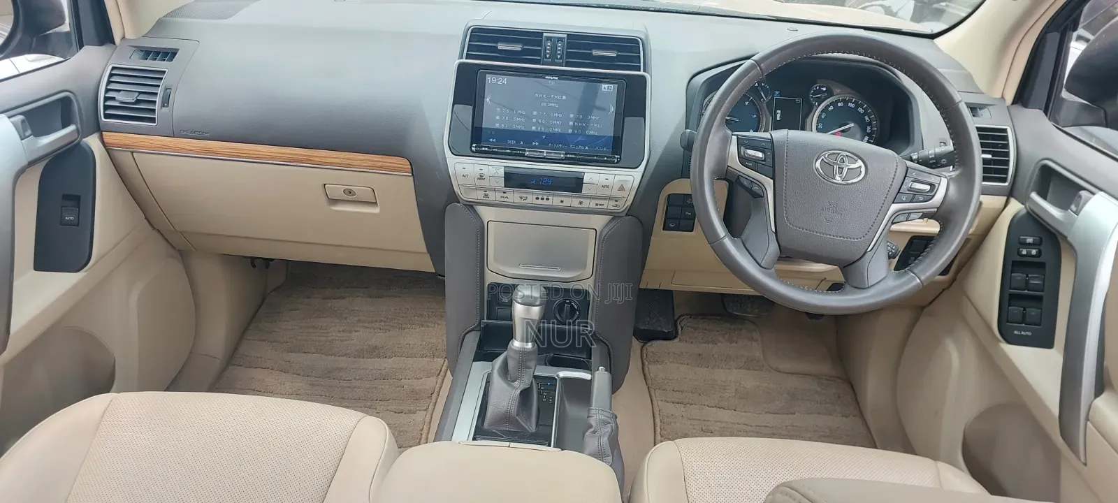Toyota Land Cruiser Prado 2019 Brown
