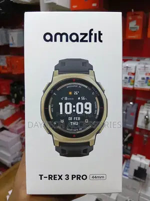 Amazfit T-Rex 3 Pro Smart Watch, 1.32" AMOLED Sapphire Glass.