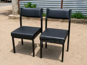 Office Chair;Modern Cushioned Metal Frame Chairs for Home Office