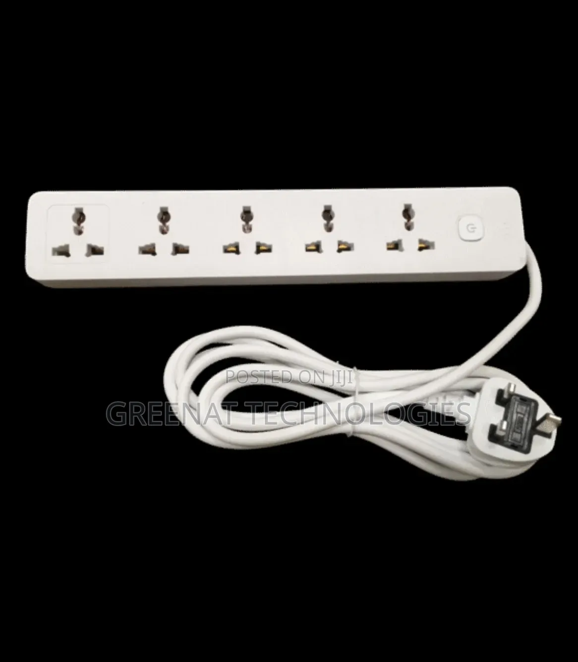 Itel ISU-6521W | 5 Way Universal Extension Socket