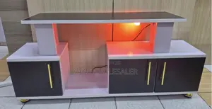 Istanbul 2 Modern TV Stand With LED Lights