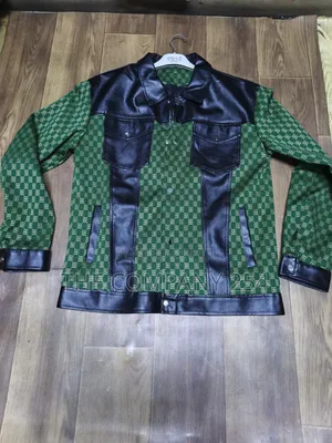 Quality Casual Leather Designer Gucci Jacket All Weather Available