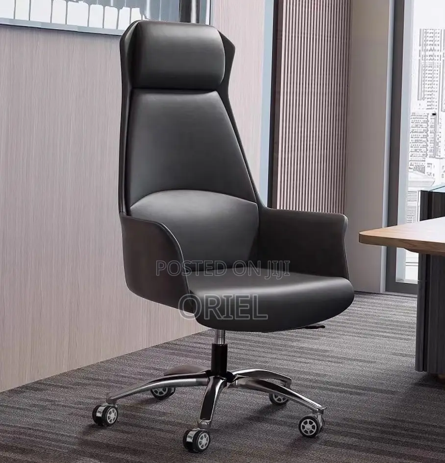 Office Chair ; Adjustable Height Swivel Office Leather Chair