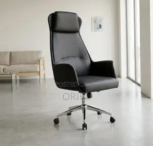 Office Chair ; Adjustable Height Swivel Office Leather Chair