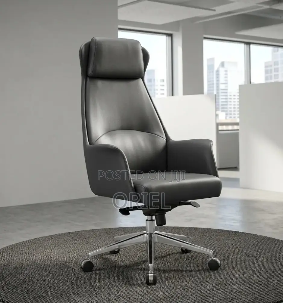 Office Chair ; Adjustable Height Swivel Office Leather Chair