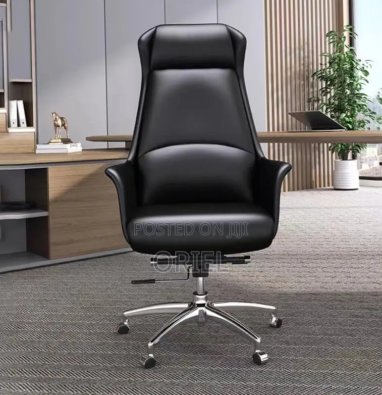 Office Chair ; Adjustable Height Swivel Office Leather Chair