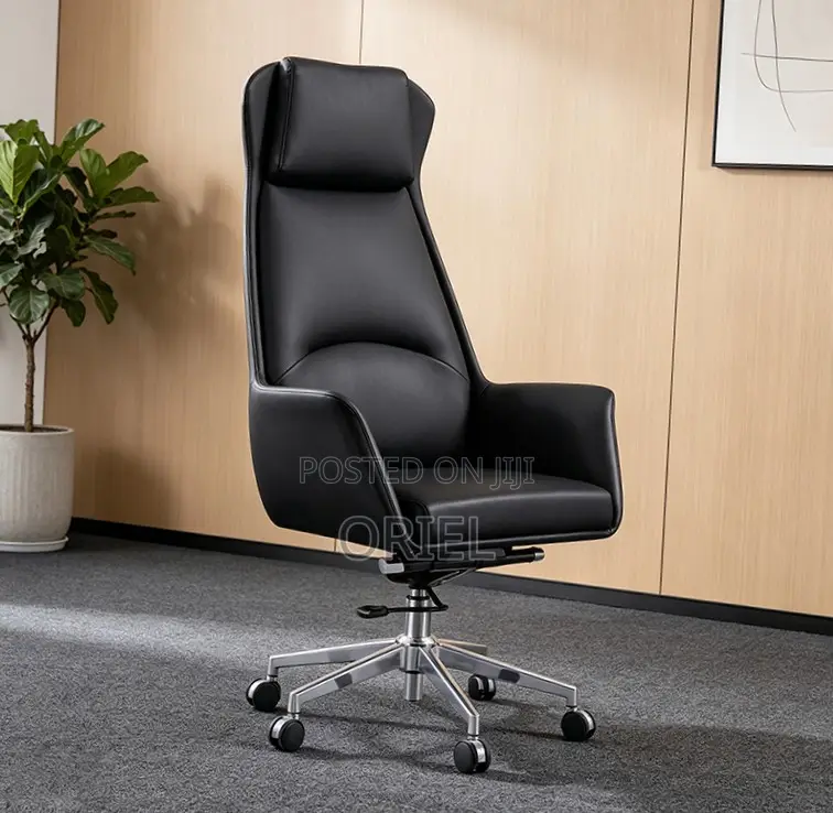 Office Chair ; Adjustable Height Swivel Office Leather Chair