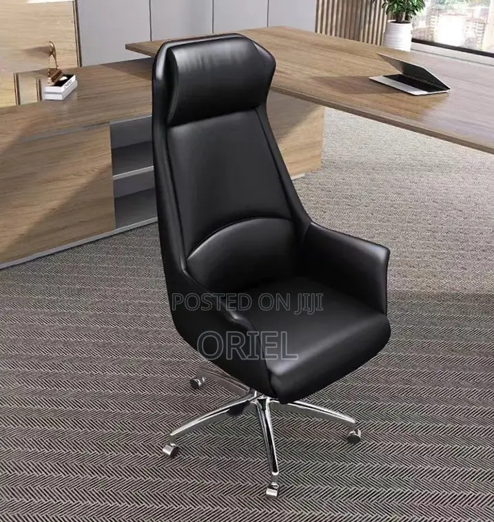 Office Chair ; Adjustable Height Swivel Office Leather Chair