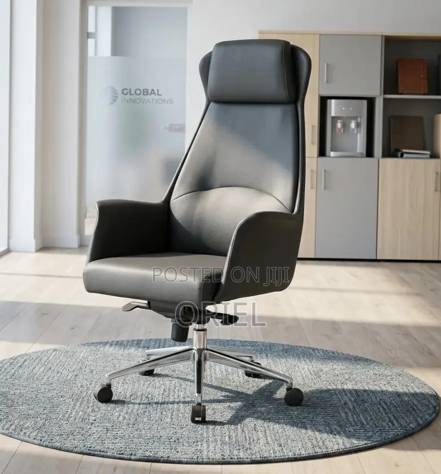 Office Chair ; Adjustable Height Swivel Office Leather Chair