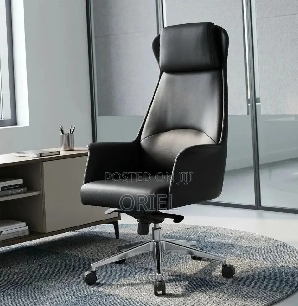 Office Chair ; Adjustable Height Swivel Office Leather Chair