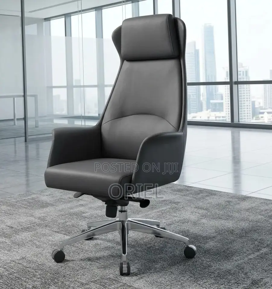 Office Chair ; Adjustable Height Swivel Office Leather Chair