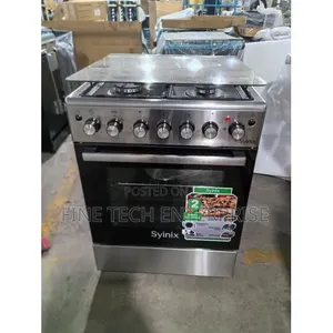 Syinix 60by60 3+1 Standing Cooker 
With Electric Oven