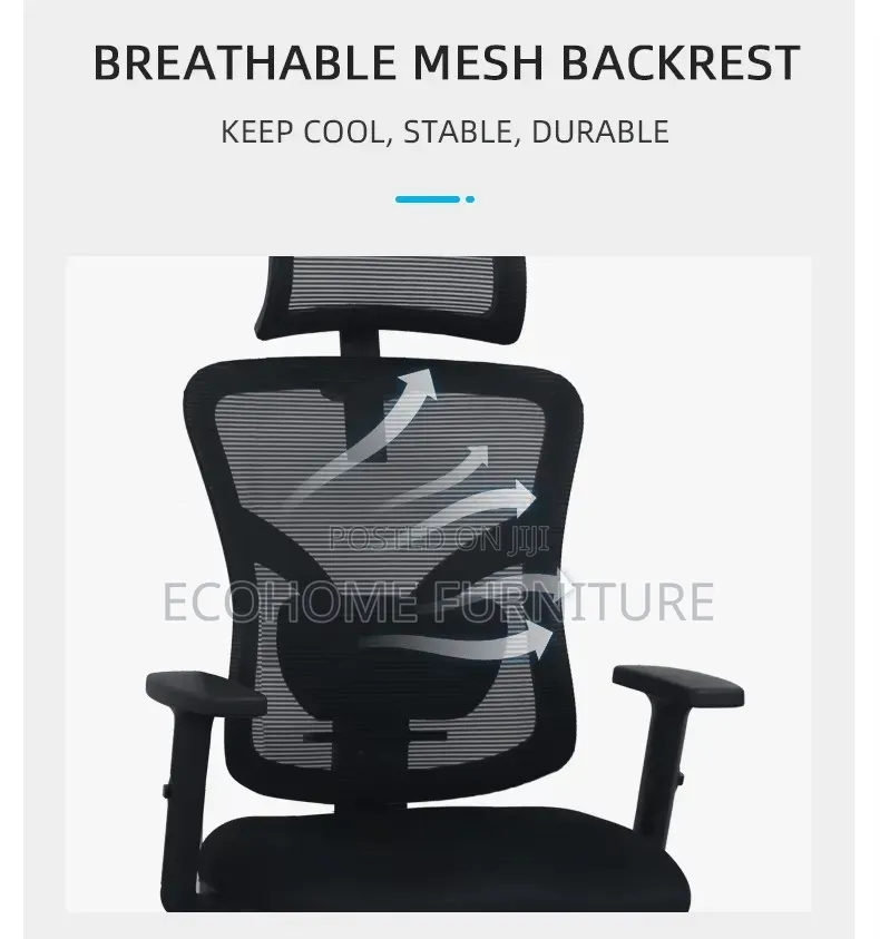 Office Chair: High-Back Ergonomic Office Chair