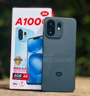 New Itel A100C 64 GB Black