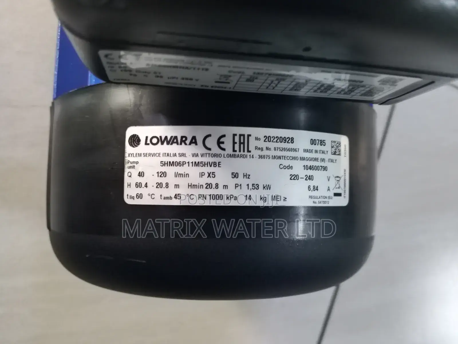 Horizontal Multistage Centrifugal Pump