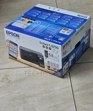 Epson L3250 EcoTank Printer With Ink Bottles and Mobile Printing