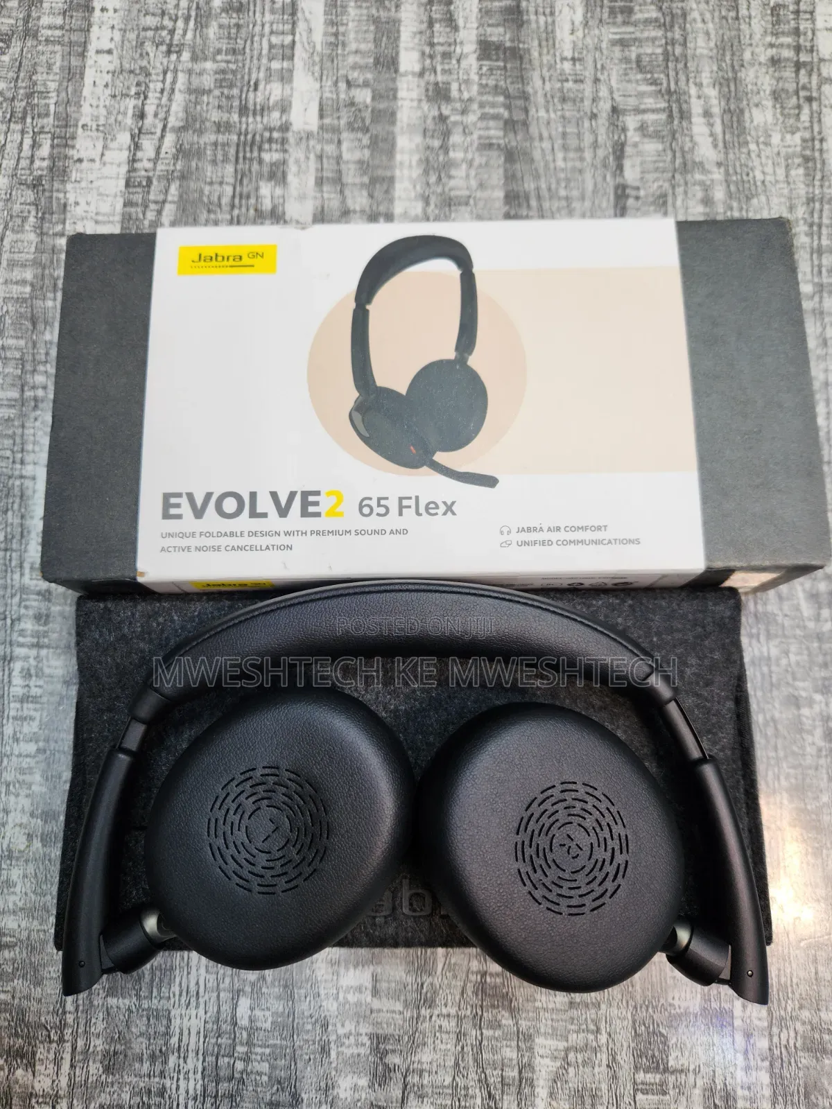 Jabra Evolve2 65 Flex Wireless Headset 