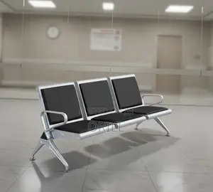 Office Waiting Bench : 3-Seater Visitor Bench