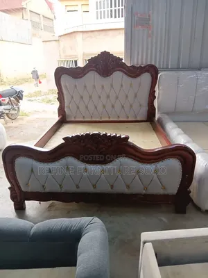 ANTIQUE BED PURE MAHOGANY Only 5x6 and 6x6 Available