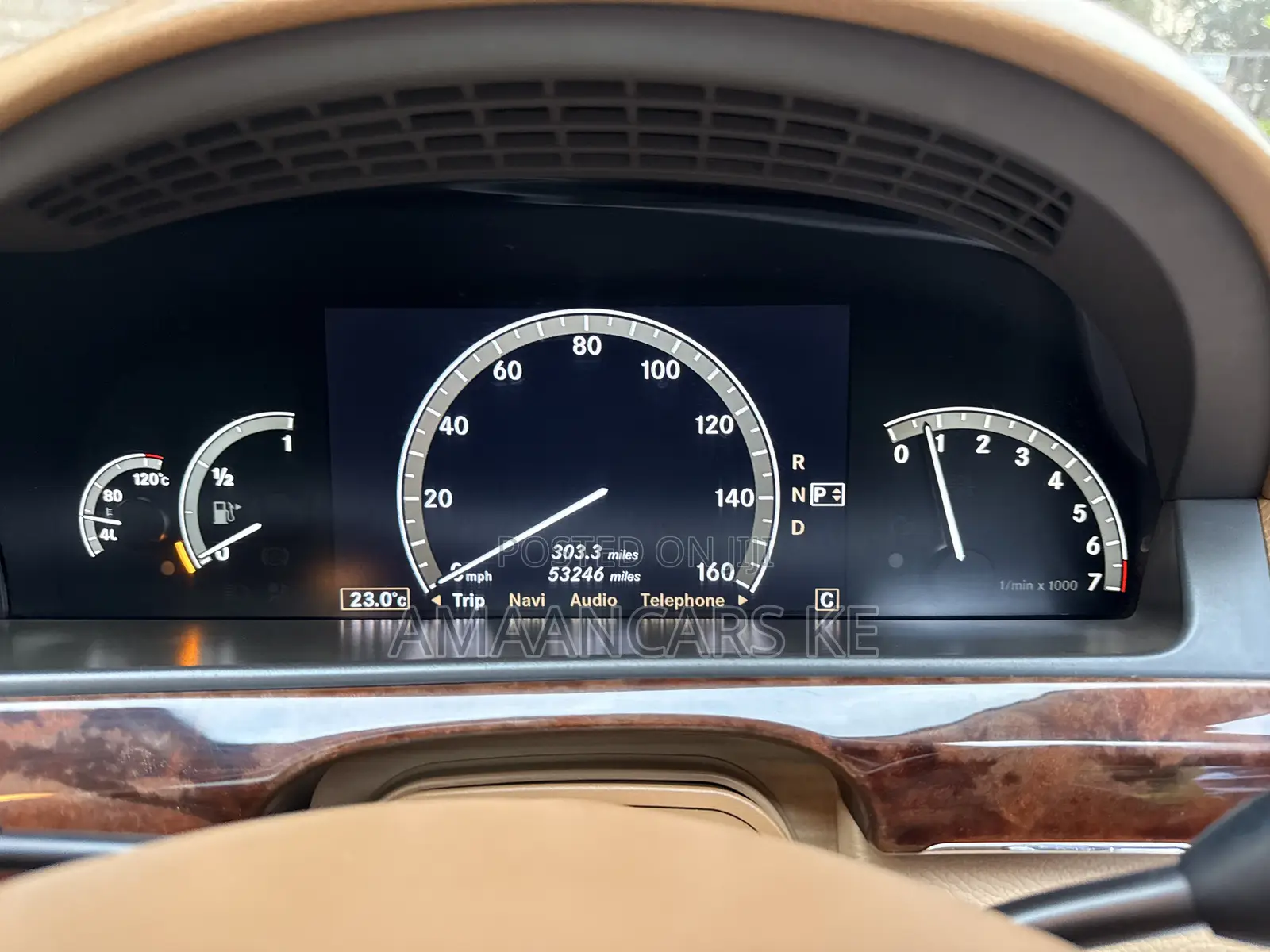 Mercedes-Benz S-Class S 500 4MATIC L (V221) 2008 Blue