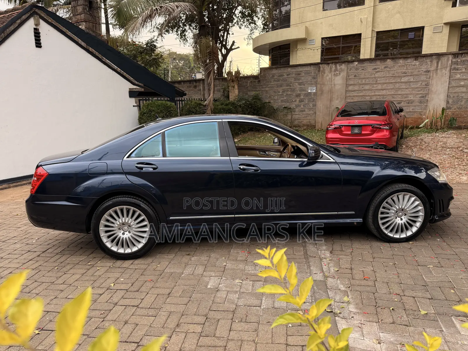 Mercedes-Benz S-Class S 500 4MATIC L (V221) 2008 Blue