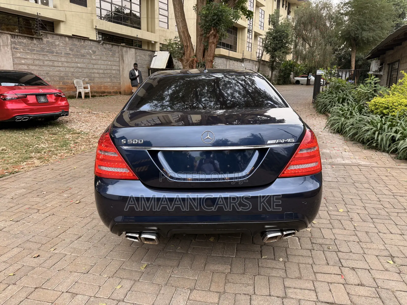 Mercedes-Benz S-Class S 500 4MATIC L (V221) 2008 Blue